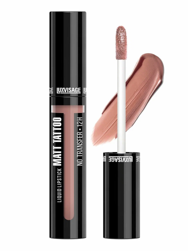 LUXVISAGE помада д/губ жидкая matt tattoo no transfer 12h пыльный рубин